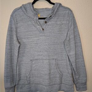 Carhartt Gray Hooded Sweatshirt